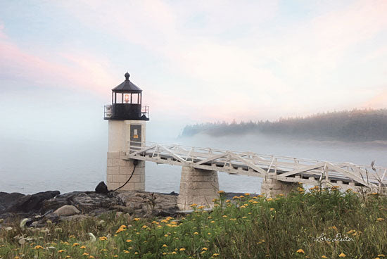 Lori Deiter LD1707 - Marshall Point Lighthouse - 18x12 Lighthouse, Marshall Point, Fog, Nautical, Coastal, Photography from Penny Lane