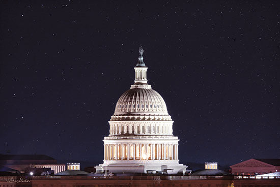 Lori Deiter LD1792 - LD1792 - US Capital at Night - 18x12 Washington Capital, Capital Building, Night, Photography, Washington DC from Penny Lane