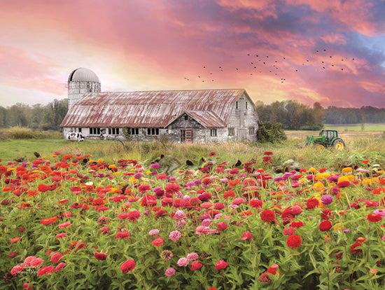 Lori Deiter LD615 - Vermont Colors Wildflowers, Flowers, Field, Farm, Barn, Landscape from Penny Lane