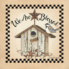LS1766 - We Are Blessed Birdhouse - 12x12