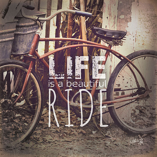 Marla Rae MA1048 - Life is a Beautiful Ride  - Bicycle, Signs, Inspirational from Penny Lane Publishing