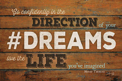 MA1199 - #DREAMS - Live the Life - 18x12