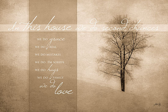 Marla Rae MA147A - In This House - In This House, Signs, Tree, Sepia from Penny Lane Publishing