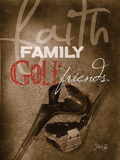 Marla Rae MA198 - Faith Family Golf - Faith, Family, Golf, Golf Clubs, Athletic from Penny Lane Publishing