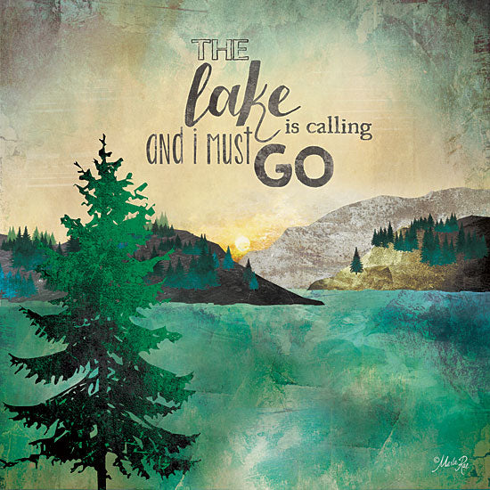 Marla Rae MA2058 - The Lake is Calling - Lake, Trees, Inspiring from Penny Lane Publishing