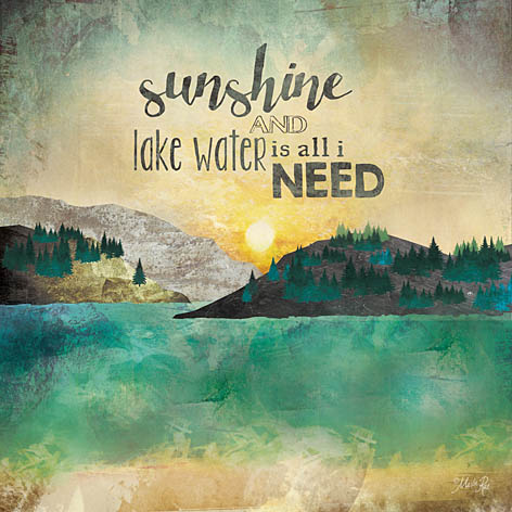 Marla Rae MA2059 - Sunshine and Lake Water - Sunshine, Lake, Island from Penny Lane Publishing