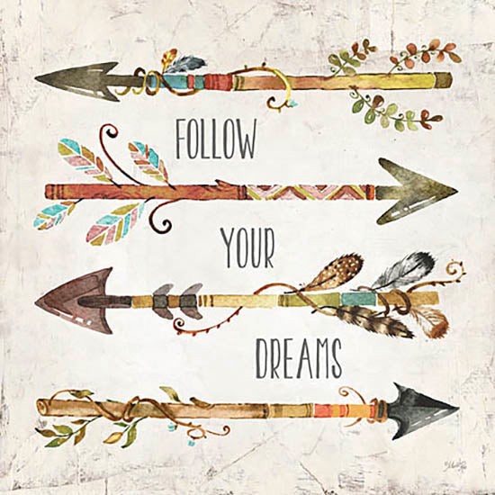 Marla Rae MA2084GP - Follow Your Dreams - Arrows, Encouraging, Signs from Penny Lane Publishing