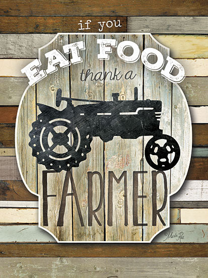 Marla Rae MA2116aGP - Thank a Farmer - Tractor, Food, Signs, Farm from Penny Lane Publishing