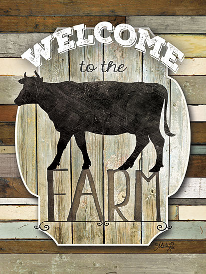 Marla Rae MA2117A - Welcome to the Farm - Cow, Welcome, Farm from Penny Lane Publishing