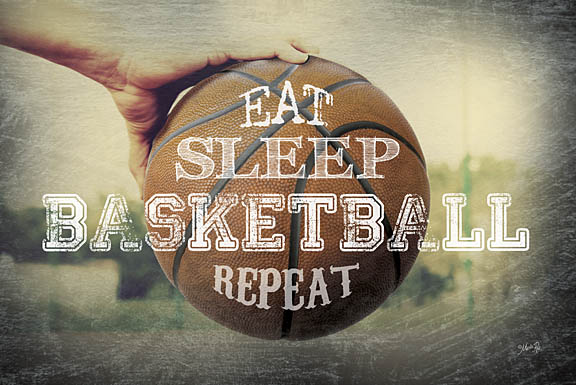 Marla Rae MA2126 - Eat, Sleep, Basketball, Repeat - Basketball, Repeat, Teamwork from Penny Lane Publishing
