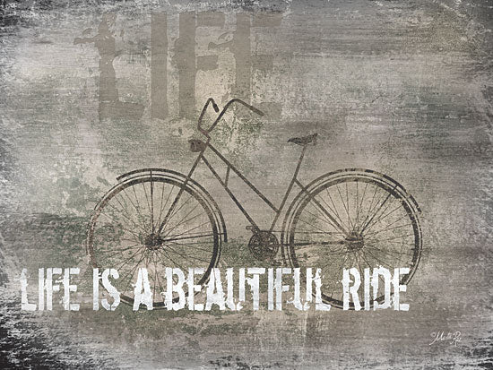 Marla Rae MA2163GP - Life is a Beautiful Ride - Bicycle, Beautiful, Vintage, Signs from Penny Lane Publishing