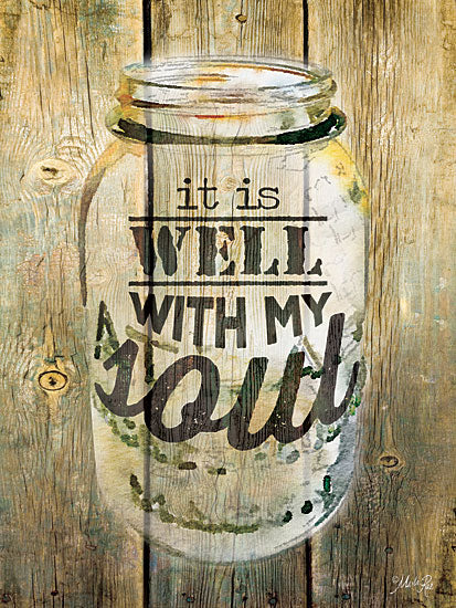 Marla Rae MA2199GP - It is Well With My Soul - Jar, Inspiring from Penny Lane Publishing