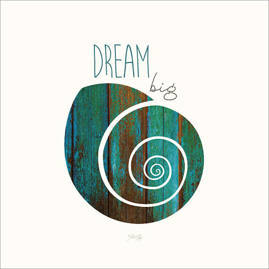 Marla Rae MA2289GP - Dream Big - Snail, Typography, Inspirational from Penny Lane Publishing