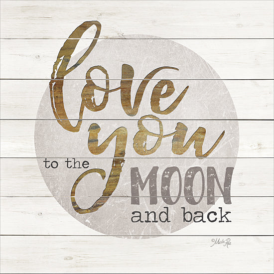 Marla Rae MA2397GP - Love You to the Moon and Back - Love, Moon, Inspirational from Penny Lane Publishing