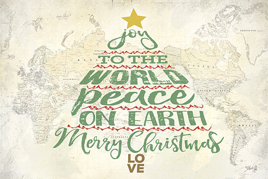 Marla Rae MA2454 - Joy to the World - Christmas, Tree, Sign, Inspirational from Penny Lane Publishing