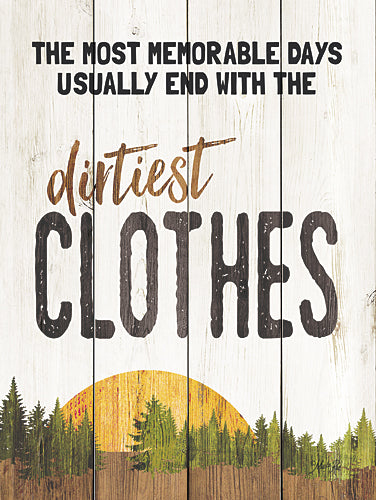 Marla Rae MA2483 - The Dirtiest Clothes - Lodge, Camping, Laundry, Signs, Humor, Lake, Lodge from Penny Lane Publishing