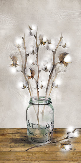 Marla Rae MA2500 - Cotton Stem - Cotton Bouquet, Jar from Penny Lane Publishing