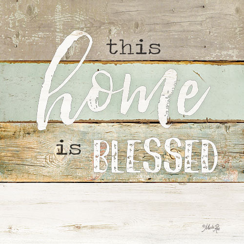 Marla Rae MA2591 - This Home is Blessed - Typography, Signs, Blessed from Penny Lane Publishing