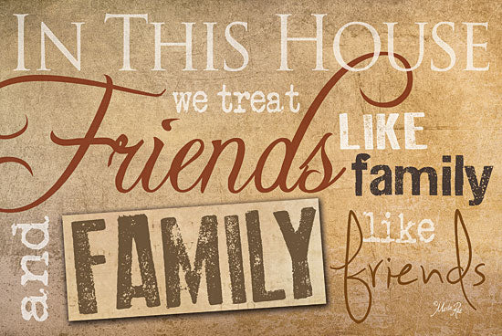 Marla Rae MA270 - Friends and Family - In This House, Family, Friends from Penny Lane Publishing