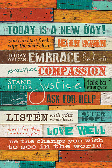 Marla Rae MA290 - A New Day - Encouraging, Signs from Penny Lane Publishing
