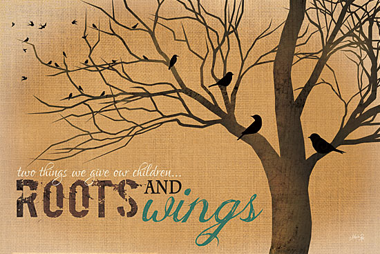 Marla Rae MA712 - Roots and Wings - Roots, Wings, Tree, Birds from Penny Lane Publishing