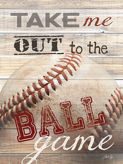 Marla Rae MA847A- Take Me Out to the Ball Game - Baseball, Game, Ball, Game from Penny Lane Publishing