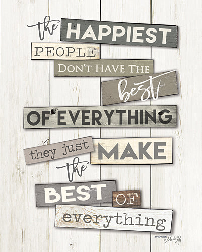 Marla Rae MA870 - Best of Everything - Inspirational, Wood Planks, Love, Heart from Penny Lane Publishing