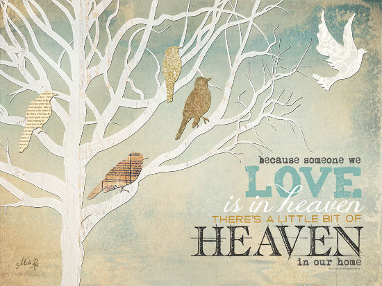 Marla Rae MA919 - Heaven in Our Home - Heaven, Birds, Trees, Dove, Love from Penny Lane Publishing