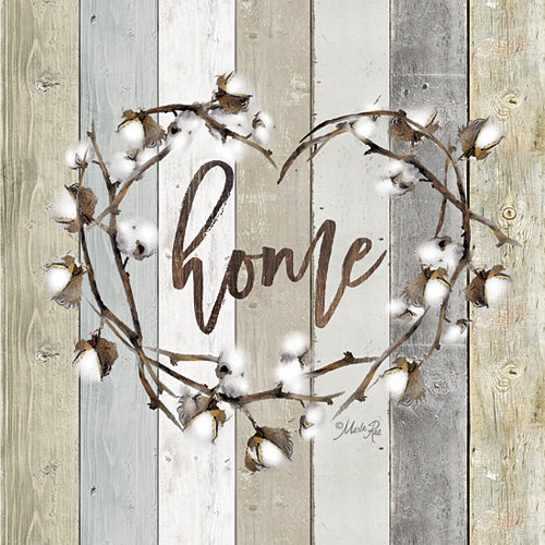 Marla Rae MAZ5025GP - Home Cotton Wreath - Wreath, Cotton, Home from Penny Lane Publishing
