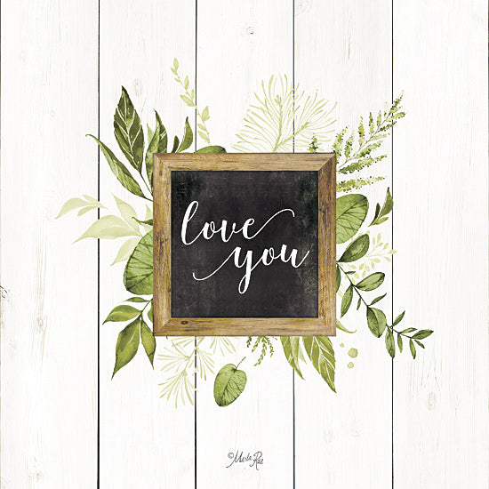 Marla Rae MAZ5062GP - Love You Greenery - Greenery, Inspirational, Leaves from Penny Lane Publishing