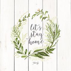 MAZ5067GP - Let's Stay Home Wreath