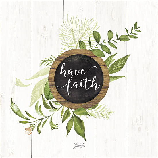 Marla Rae MAZ5069GP - Have Faith Greenery - Greenery, Inspirational, Leaves from Penny Lane Publishing