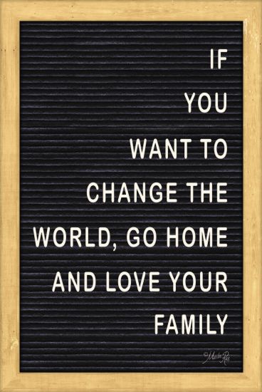 Marla Rae MAZ5089GP - Love Your Family Felt Board - Change the World, Love Your Family, Felt Board from Penny Lane Publishing