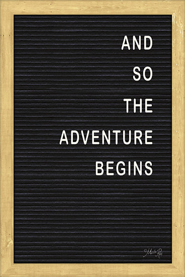 Marla Rae MAZ5090 - Adventure Begins Felt Board - Felt Board, Typography, Adventure from Penny Lane Publishing