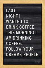 MAZ5097 - Follow Your Dreams Felt Board - 12x18