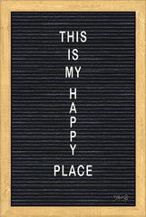 MAZ5098GP - This is My Happy Place Felt Board