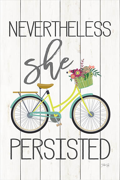 Marla Rae MAZ5102 - Nevertheless She Persisted  - Bicycle, Tween, Inspirational from Penny Lane Publishing