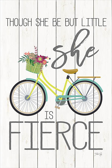 Marla Rae MAZ5103 - She is Fierce  - Bicycle, Tween, Inspirational from Penny Lane Publishing