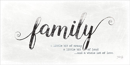 Marla Rae MAZ5133GP - Family - A Whole Lot of Love - Family, Typography, Signs from Penny Lane Publishing