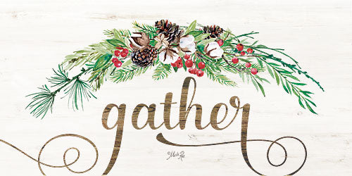 Marla Rae MAZ5149 - Gather - Gather, Greenery, Pine Cones, Berries, Signs from Penny Lane Publishing