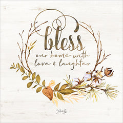 MAZ5154 - Bless Our Home Fall Foliage - 12x12