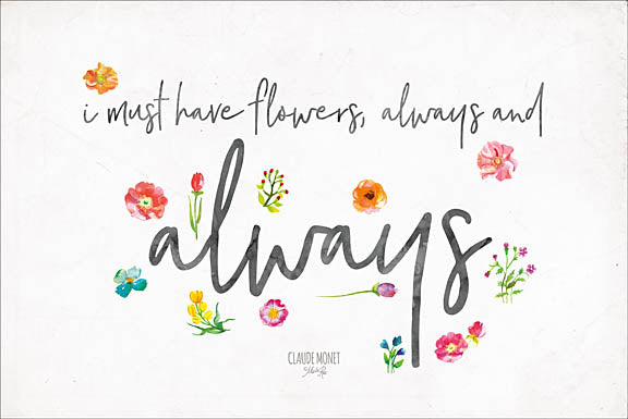 Marla Rae MAZ5155 - Always Have Flowers - Flowers, Signs, Blossoms from Penny Lane Publishing