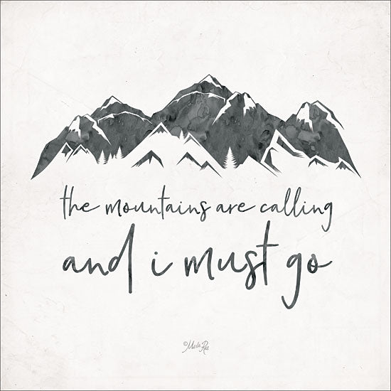 Marla Rae MAZ5157GP - The Mountains are Calling - Mountains, Signs from Penny Lane Publishing
