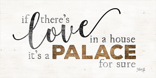 Marla Rae MAZ5207GP - A Palace - Love, Palace, Signs, Typography from Penny Lane Publishing