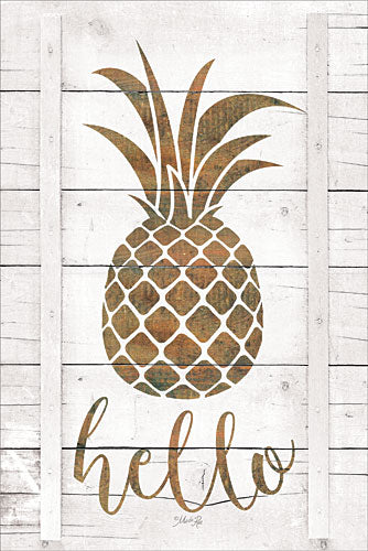 Marla Rae MAZ5210 - Hello Pineapple - Hello, Pineapple, Wood Planks from Penny Lane Publishing