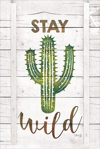 Marla Rae MAZ5222 - Stay Wild - Cactus, Wood Planks, Signs from Penny Lane Publishing