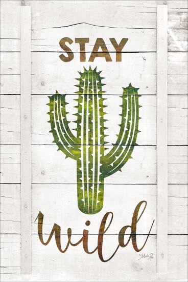 Marla Rae MAZ5222GP - Stay Wild - Cactus, Wood Planks, Signs from Penny Lane Publishing