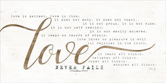 MAZ5256 - Love Never Fails - 18x9