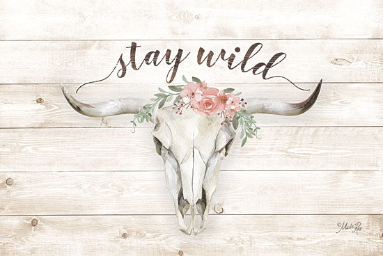 Marla Rae MAZ5257 - Stay Wild Stay Wild, Skull, Southwestern, Flowers, Crown  from Penny Lane