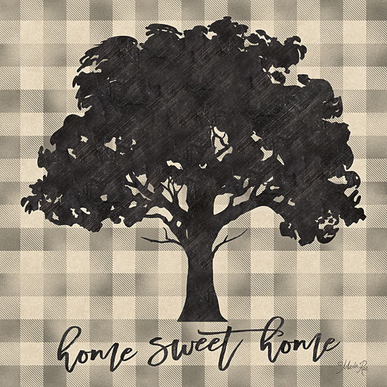 Marla Rae MAZ5276 - Home Sweet Home Home Sweet Home, Gingham, Trees from Penny Lane
